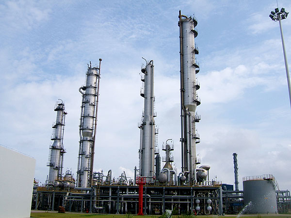 东方终端脱碳装置现场